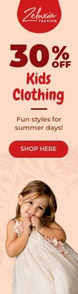 Kids Clothing Summer Days Wide Skyscraper