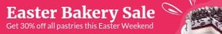 Easter Bunny Bakery Sale Mobile Leaderboard
