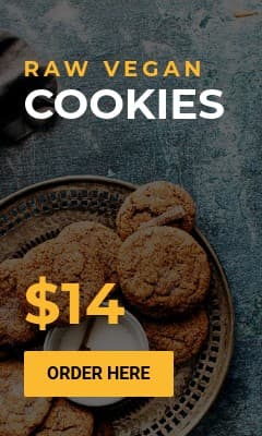 Raw Vegan Cookies Vertical Rectangle