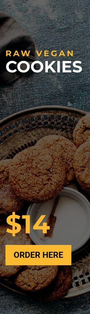 Raw Vegan Cookies Portrait