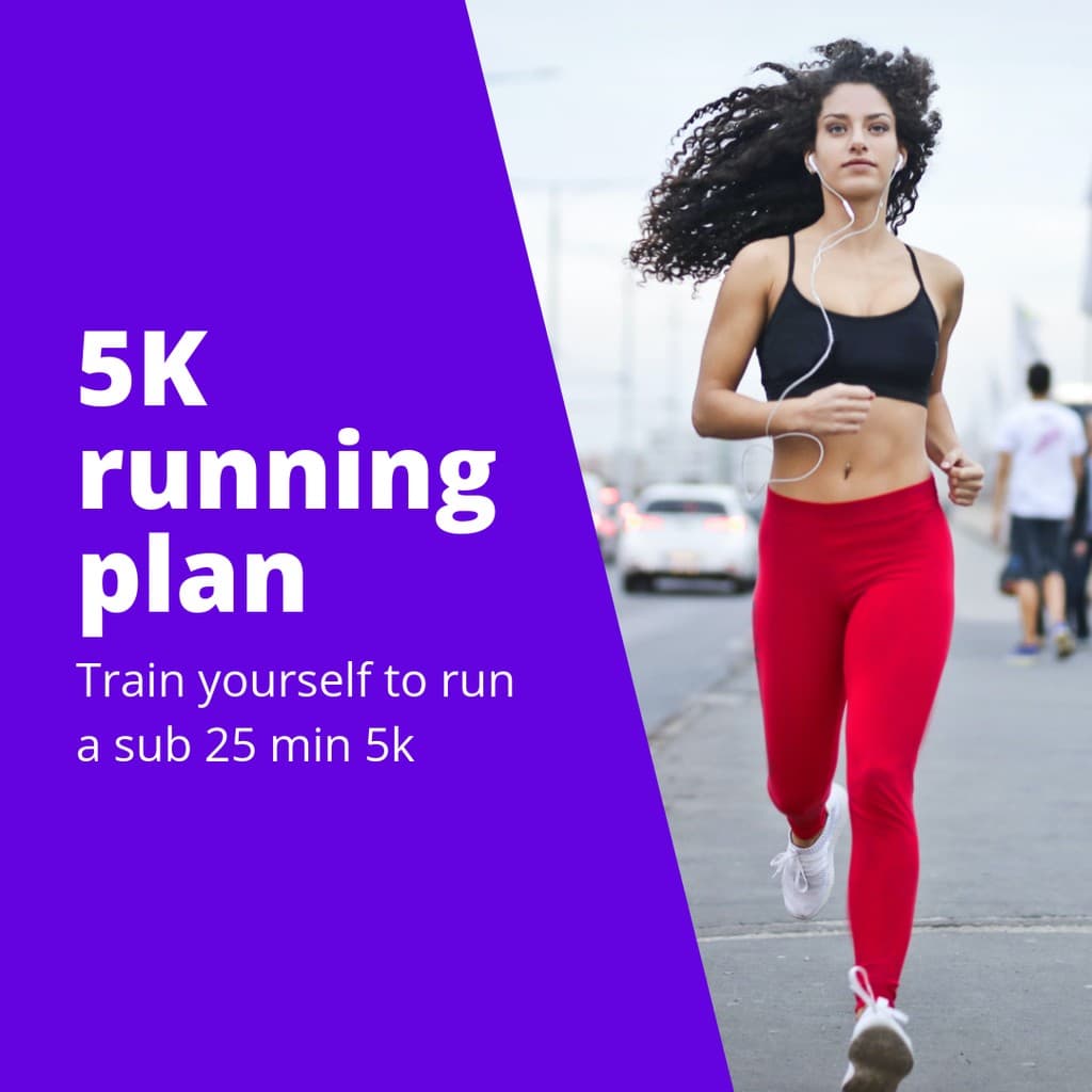 5k Running Plan Instagram Post