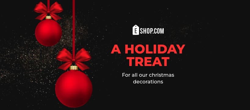 Christmas Decoration Holiday Treat Facebook Cover