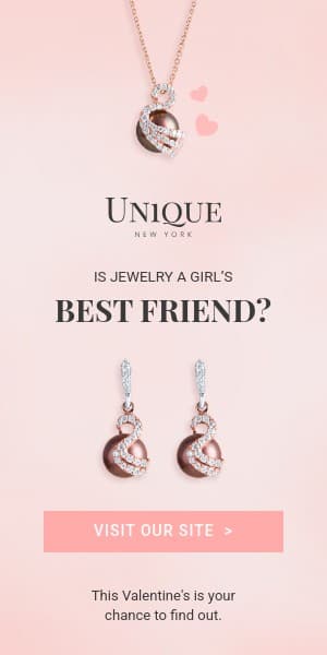 Jewelry Best Friend on Valentine's Day Half Page