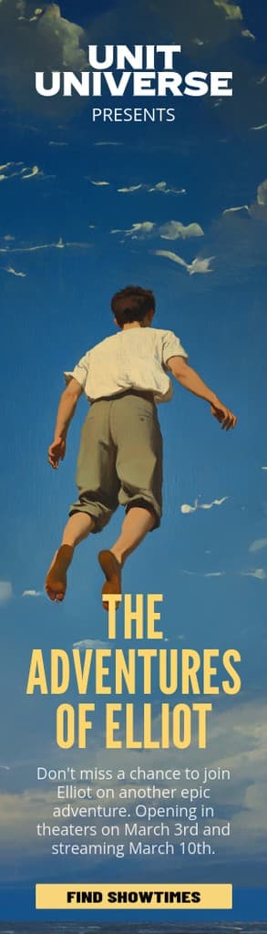 The Adventures of Elliot Unit Universe Movie Animated Portrait