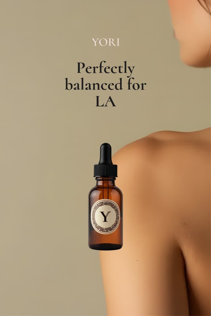 Perfectly Balanced Yori Beauty Products Animated Pinterest Pin Tall