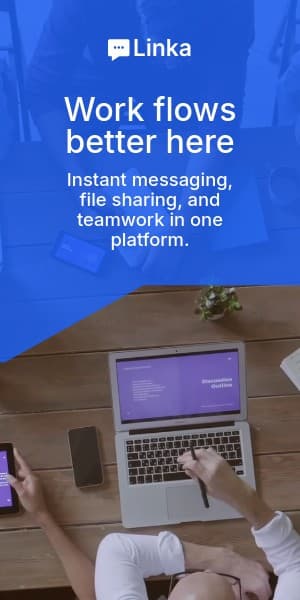 Work Flows Better Linka Software Video Half Page