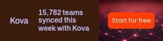Teams Synced This Week Kova Software Animated Half Banner