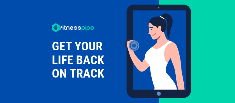 Life Back on Track with Fitness Facebook Cover