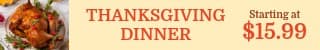 Thanksgiving Dinner Free Delivery Mobile Leaderboard