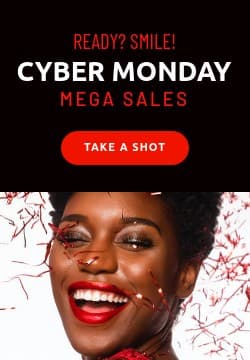 Cyber Monday Take a Smile Shot Triple Widescreen