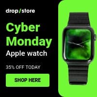 Cyber Monday Green Apple Watch Small Square