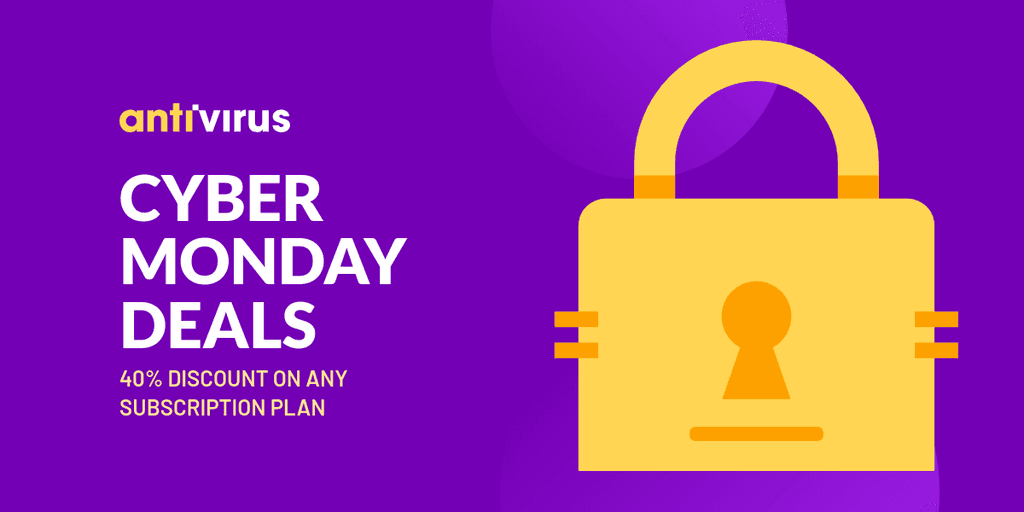 Cyber Monday Antivirus Subscription Deals X Image Post