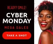 Cyber Monday Take a Smile Shot 