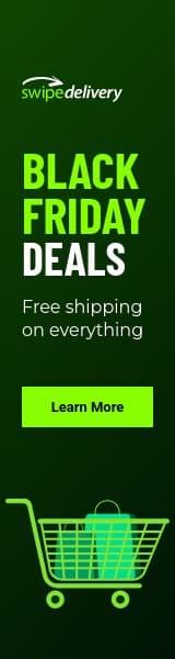 Green Delivery Black Friday Wide Skyscraper