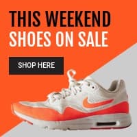 Orange Shoes on Sale This Weekend