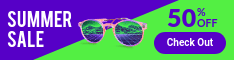 Eyewear Summer Sale Half Banner