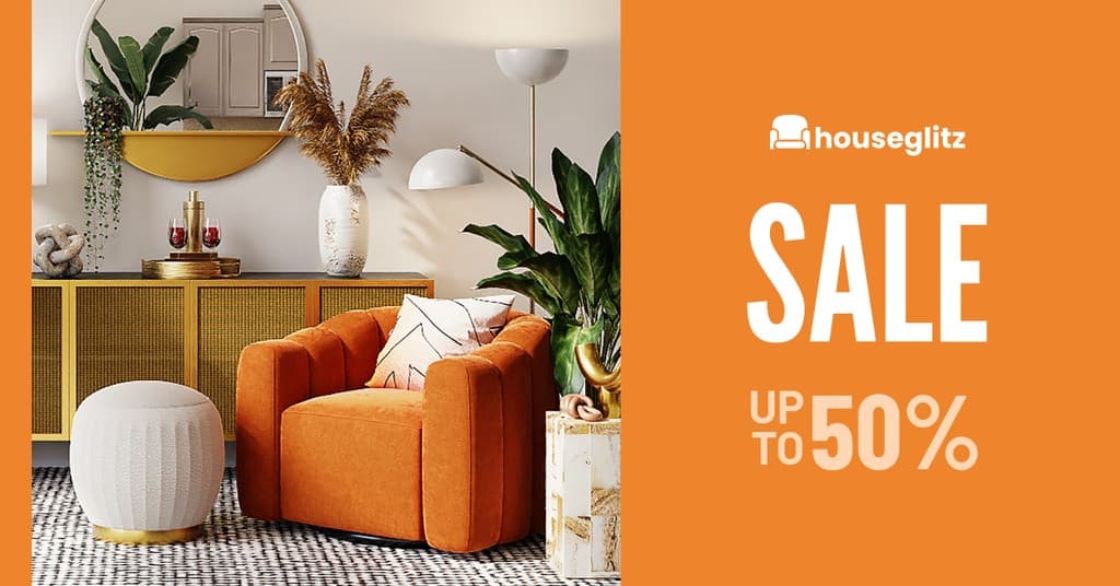 Orange House Furniture Sale Facebook Sponsored Message