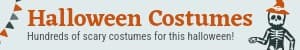 Hundreds of Scary Halloween Costumes Mobile Banner