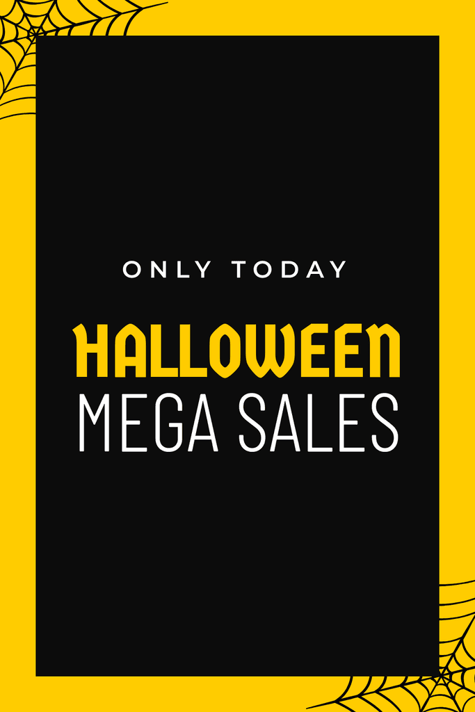 Halloween Mega Sales Only Today Pinterest Pin Tall