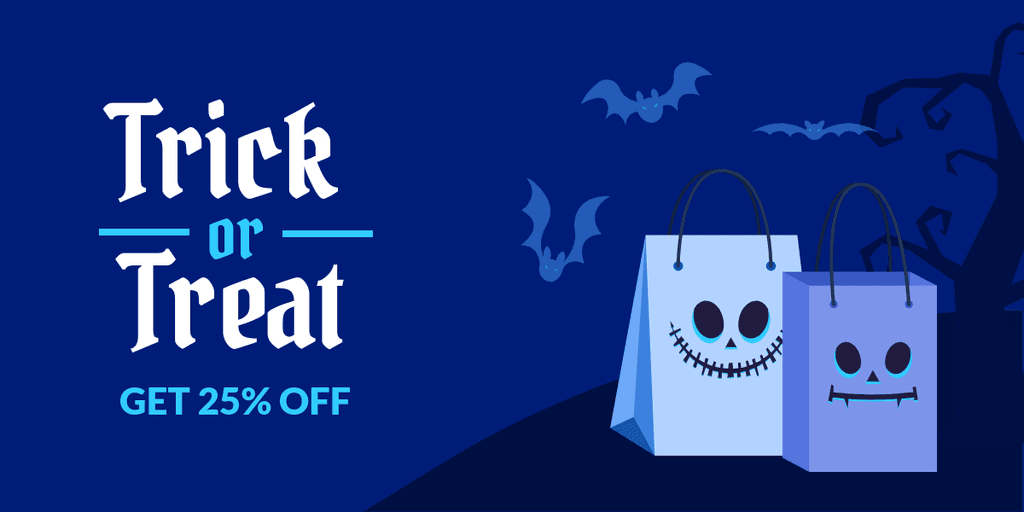 Trick or Treat Halloween Sale X Image Post