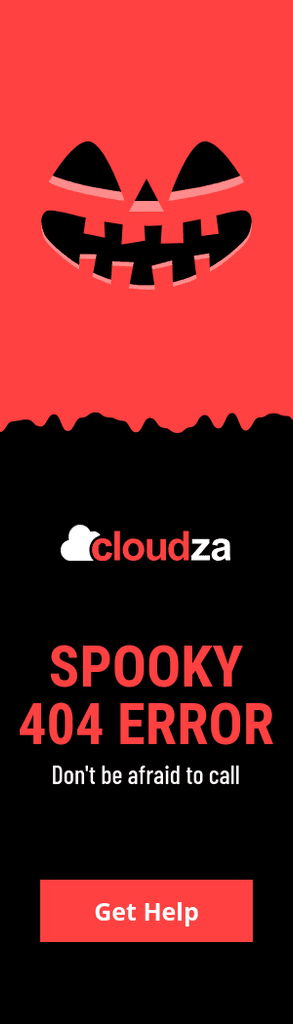 Spooky Halloween 404 Portrait