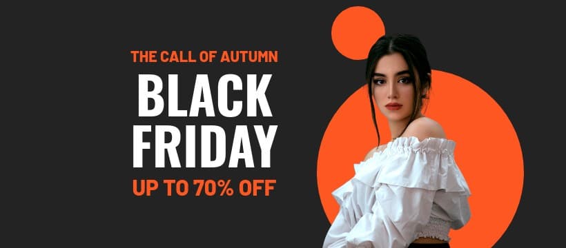Black Friday The Call of Autumn Facebook Cover