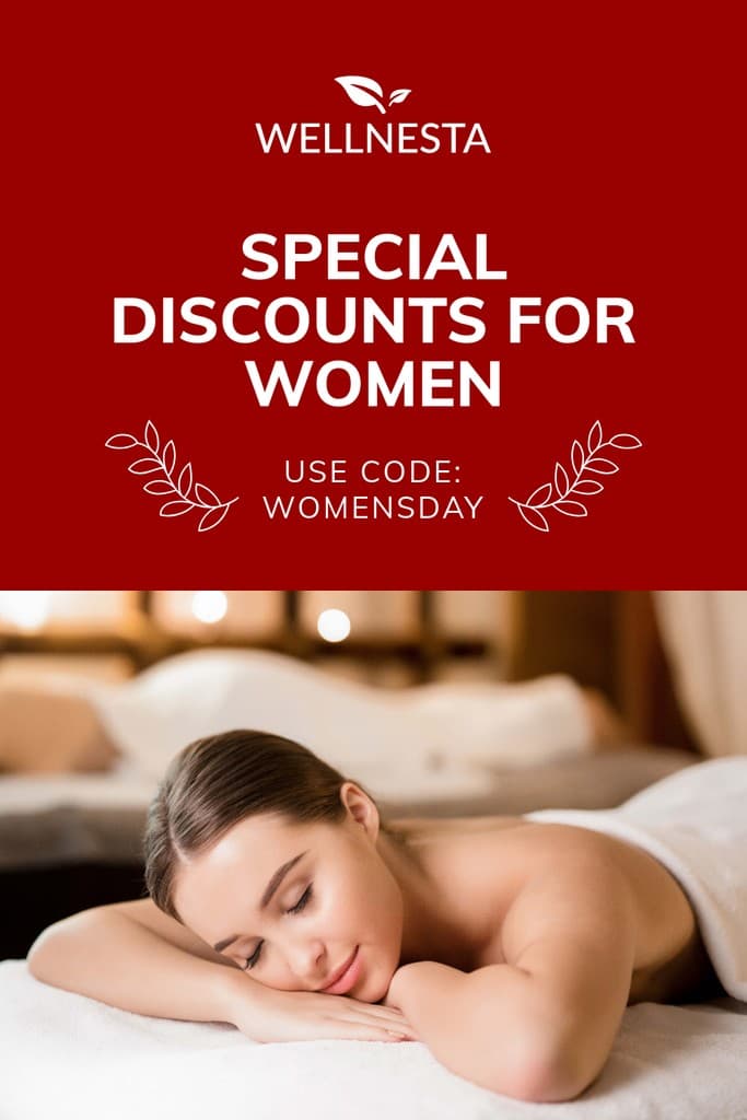 Special Discount for Women's Day Pinterest Pin Tall