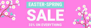Easter Spring Sale Flower Branch