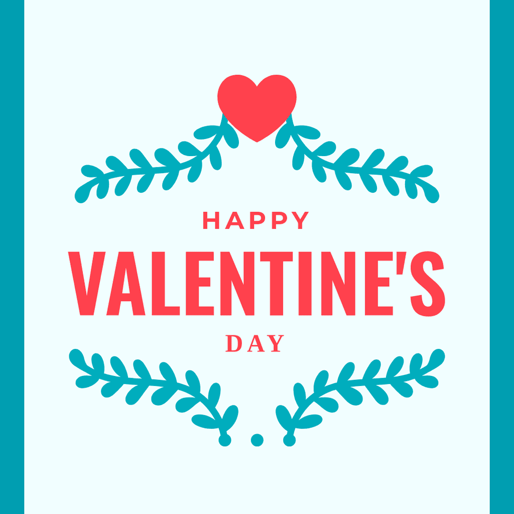 Heart Decoration Happy Valentine's Day