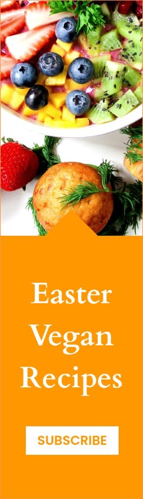 Easter Vegan Recipes Portrait