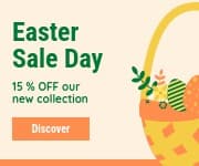 Easter Sales Day Egg Basked