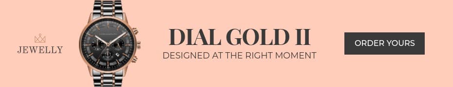 Dial Gold Elegant Watch