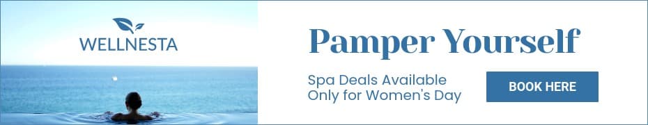 Wellness Pamper On Women's Day Top Banner