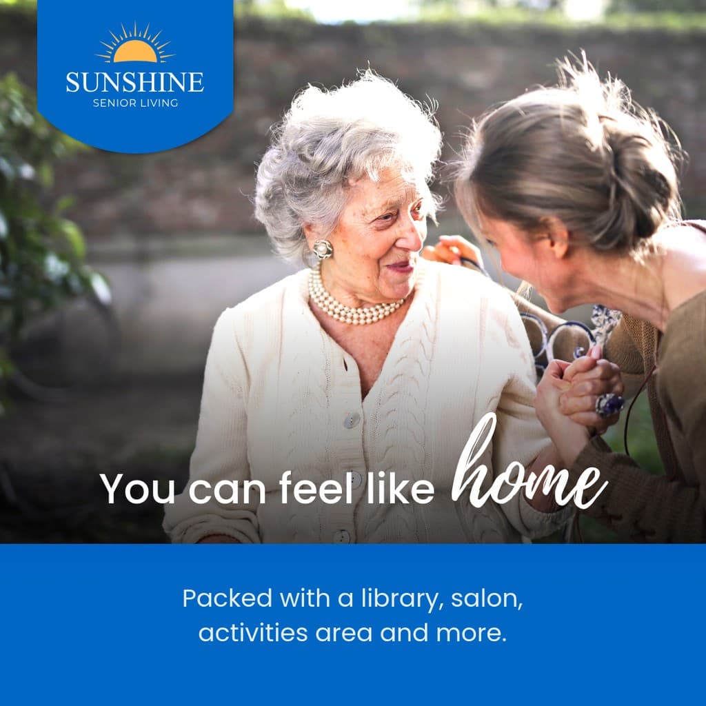 Senior Living that Feels Like Home Instagram Post