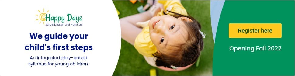 education display ad template