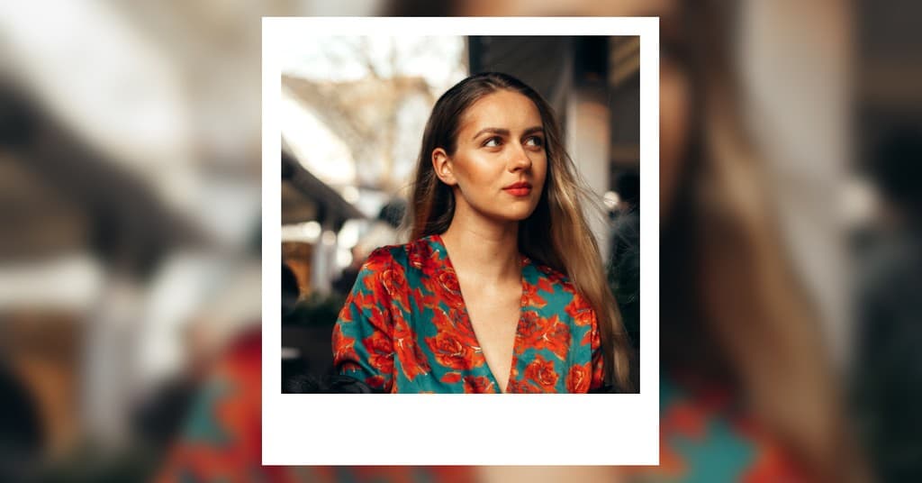 Red Flower Dress Fashion Responsive Landscape Responsive Landscape Art