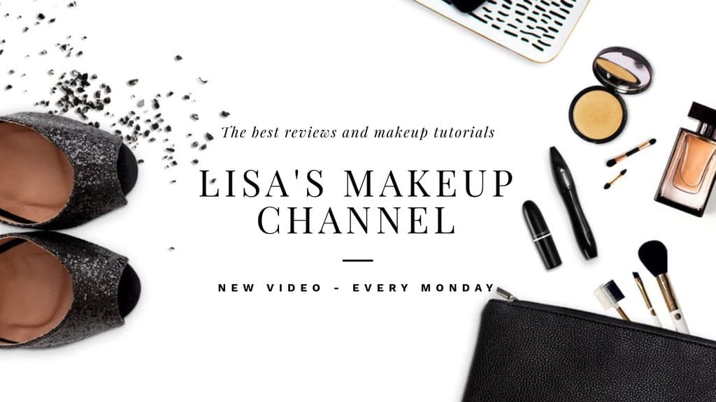 Lisa's Makeup Channel 2560x1440 YouTube Channel Banner