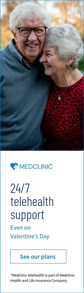 Telehealth Support Even on Valentine's Day Portrait