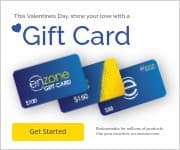 Show Your Love Valentine's Day Gift Card Small Rectangle