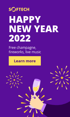 New Year 2022 Party Invitation Vertical Rectangle