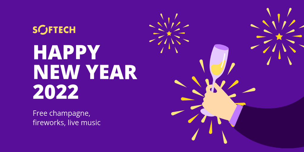 New Year 2022 Party Invitation X Image Post