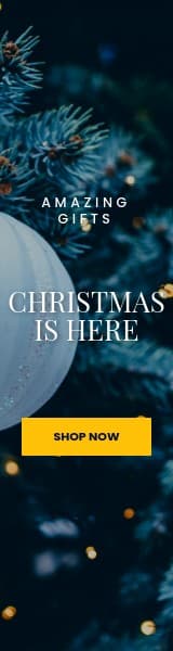 Amazing Christmas Is Here Wide Skyscraper