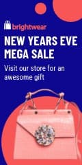 New Year Mega Sale with Awesome Gift Vertical Banner