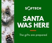 Santa Was Here Gifts Prepared Small Rectangle