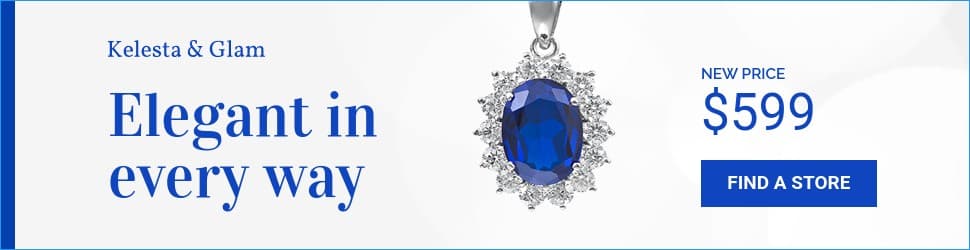 Elegant Sapphire Necklace Billboard