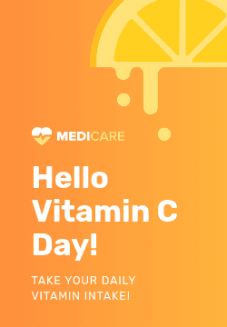 Daily Intake on Vitamin C Day Triple Widescreen