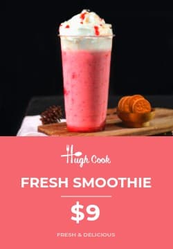 Fresh Strawberry Smoothie Deal Triple Widescreen