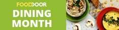 FoodDoor Dining Month Offer Half Banner