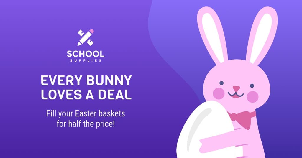 Every Bunny Loves Easter Deal Facebook Sponsored Message