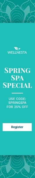 Teal Elegant Spring Spa Special Skyscraper